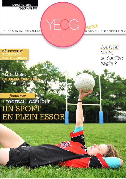 2016 juin yegg magazine rennes gaa féminines ar gwazi gouez gaelic football club
