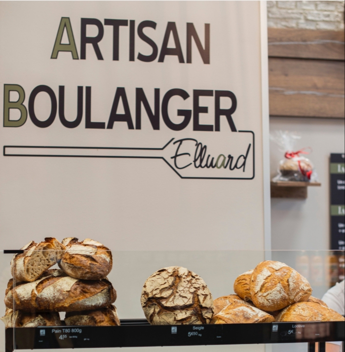Le pain de chez Elluard à Rennes